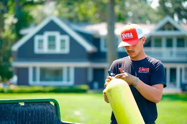 Scuba Weed Control about